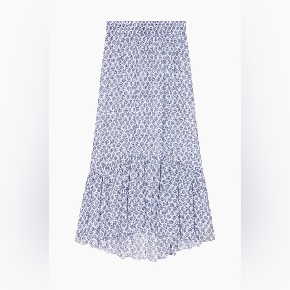 Maje Long Asymmetric Skirt